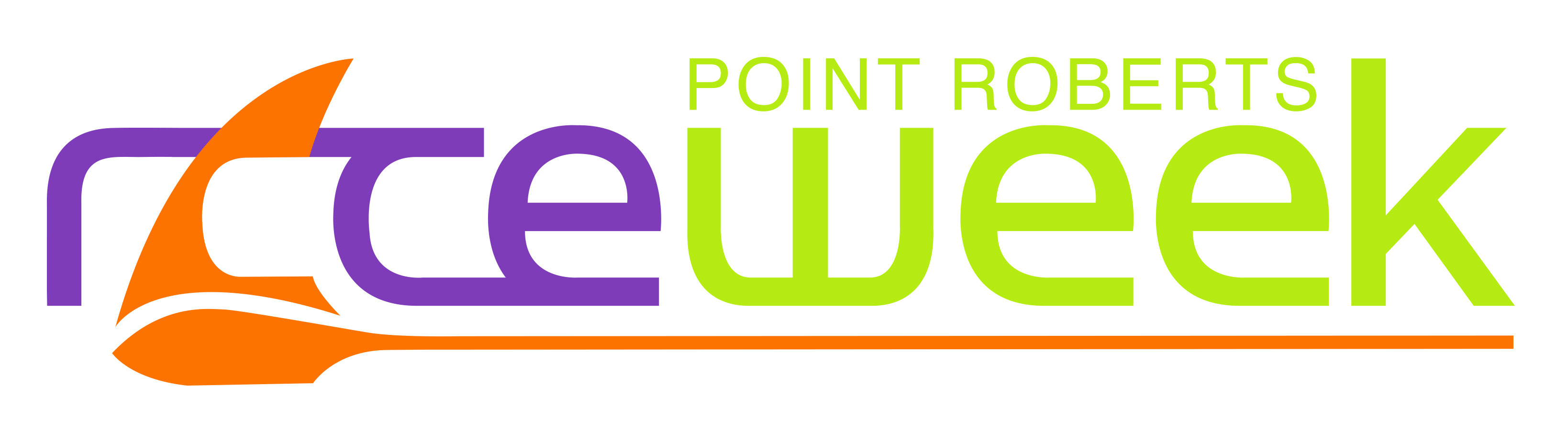 Point Roberts Race Week Logo